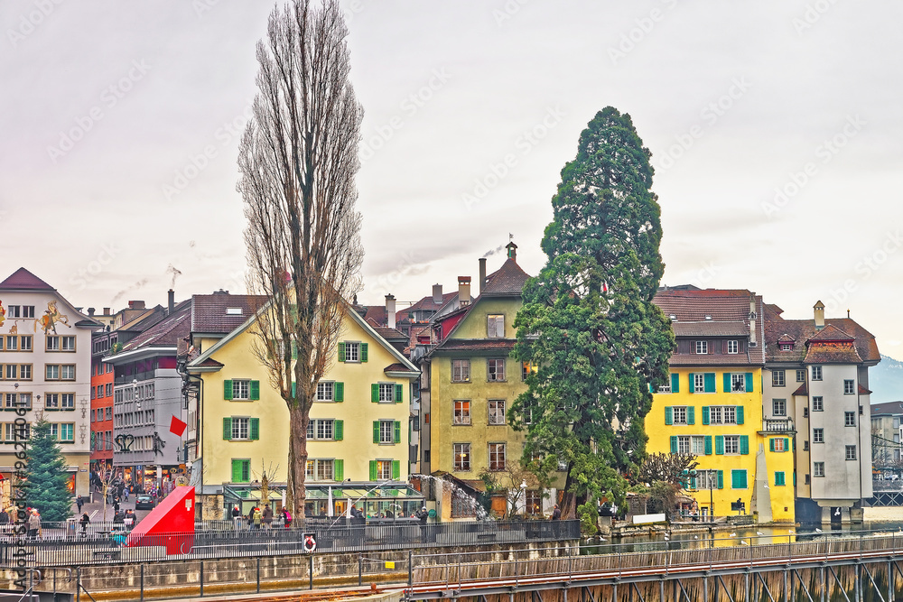 Cityscape of Lucerne