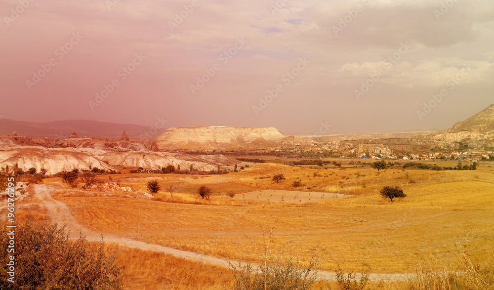 Fototapeta premium Cappadocia in Turkey to Goreme