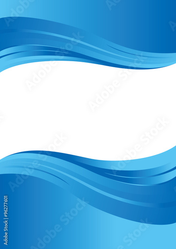 ウェービー地紋　ブルー