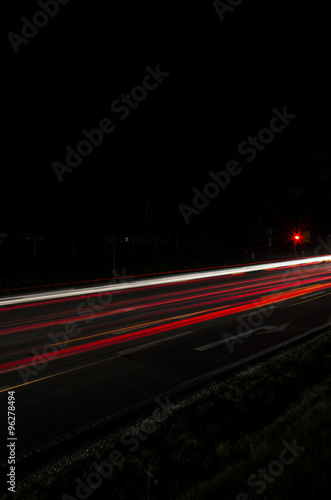 Straße Lichter Langzeitbelichtung © philstylez