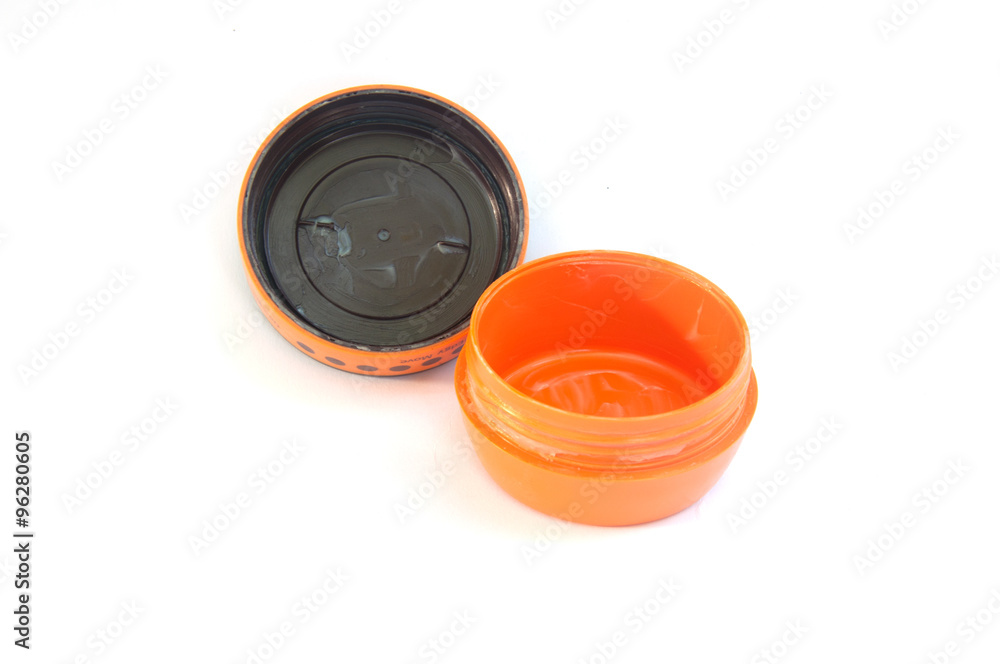 blank cosmetic container isolated on white background blank cosmetic container isolated on white background