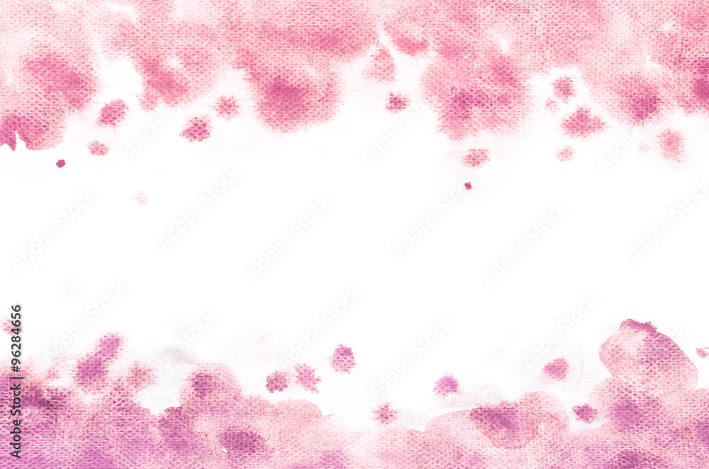 pink watercolour frame, art texture background pink watercolour frame, art texture background
