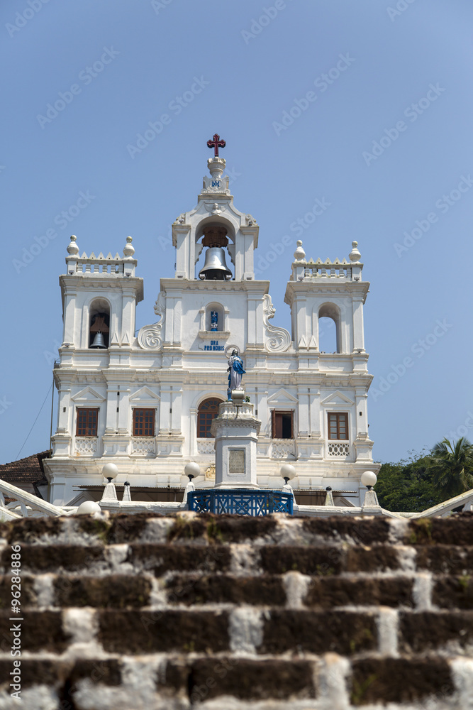 Obraz premium Church of Our Lady of the Immaculate Conception at Panaji, Goa,