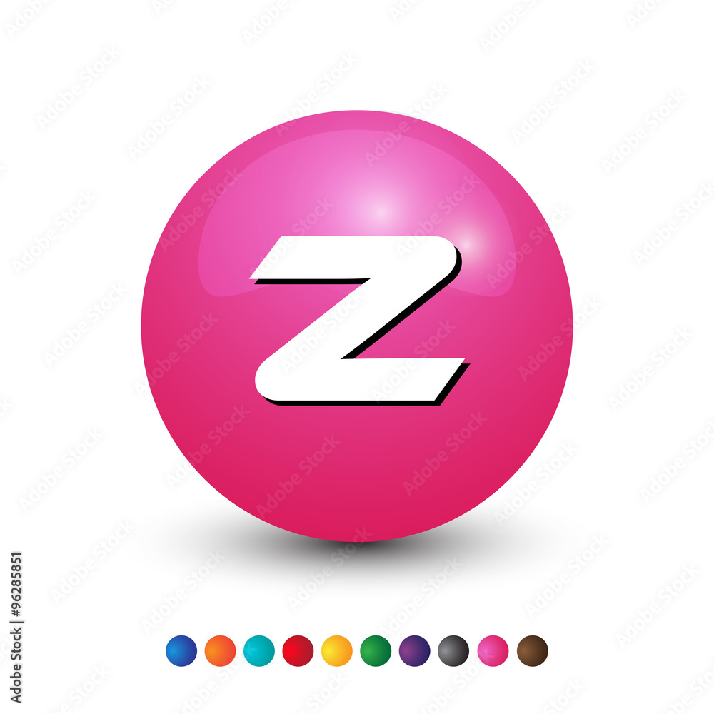 letter 3d circle logo icon letter 3d circle logo icon