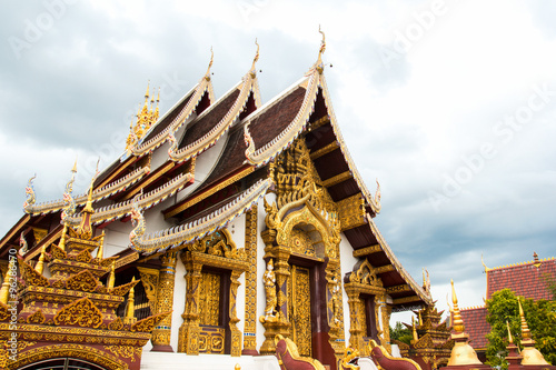 Wallpaper Mural Temple Monthian at Chiangmai Thailand for buddhism culture Torontodigital.ca
