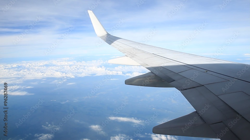 beautiful view from airplane window, airplane flying over the cloud, high definition, Full HD, 1920x1080 beautiful view from airplane window, airplane flying over the cloud, high definition, Full HD, 1920x1080