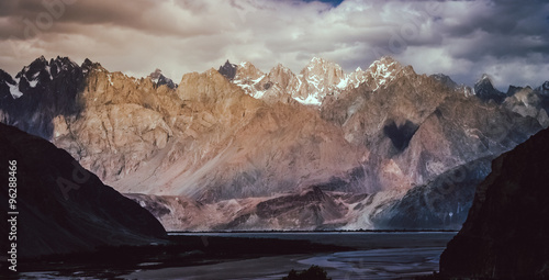 Central Karakorum National Park panorama