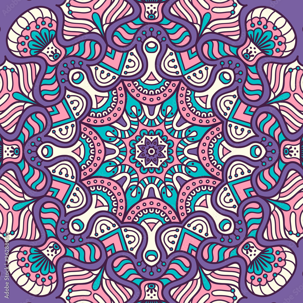 Mandala in ethnic style Mandala in ethnic style