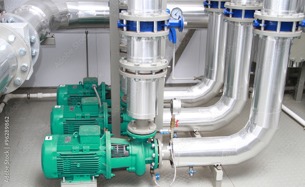 Three powerful pumps Three powerful pumps