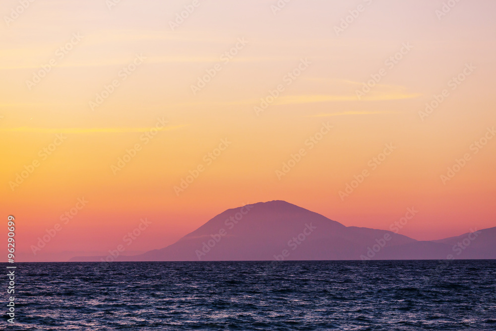 Greece sunset