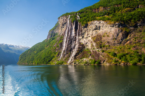 Seven Sisters Waterfall  Norway