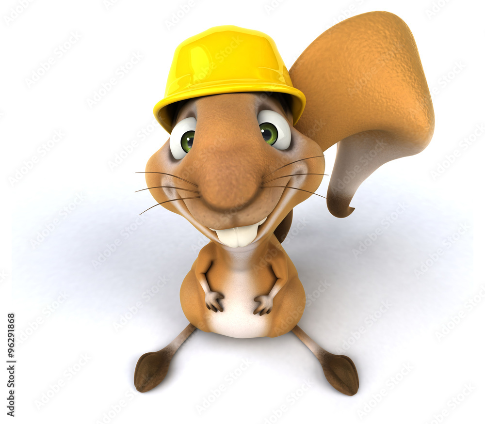 Fototapeta premium Fun squirrel