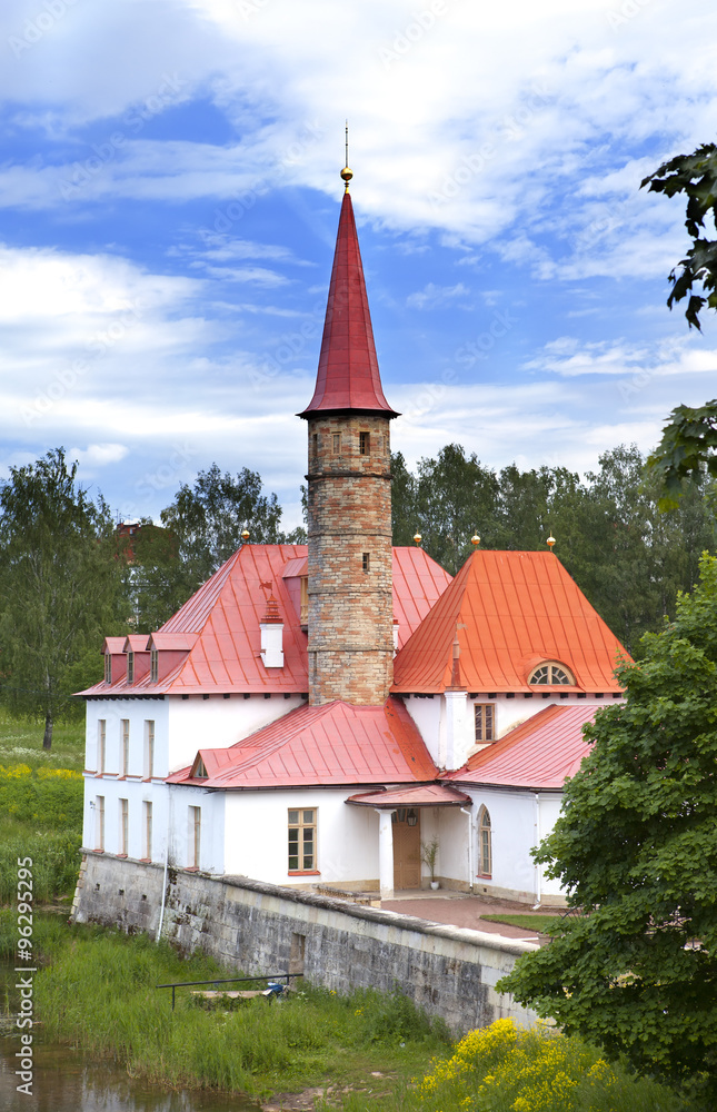 Priory Palace in Gatchina, Russia (built in 1799) Priory Palace in Gatchina, Russia (built in 1799)