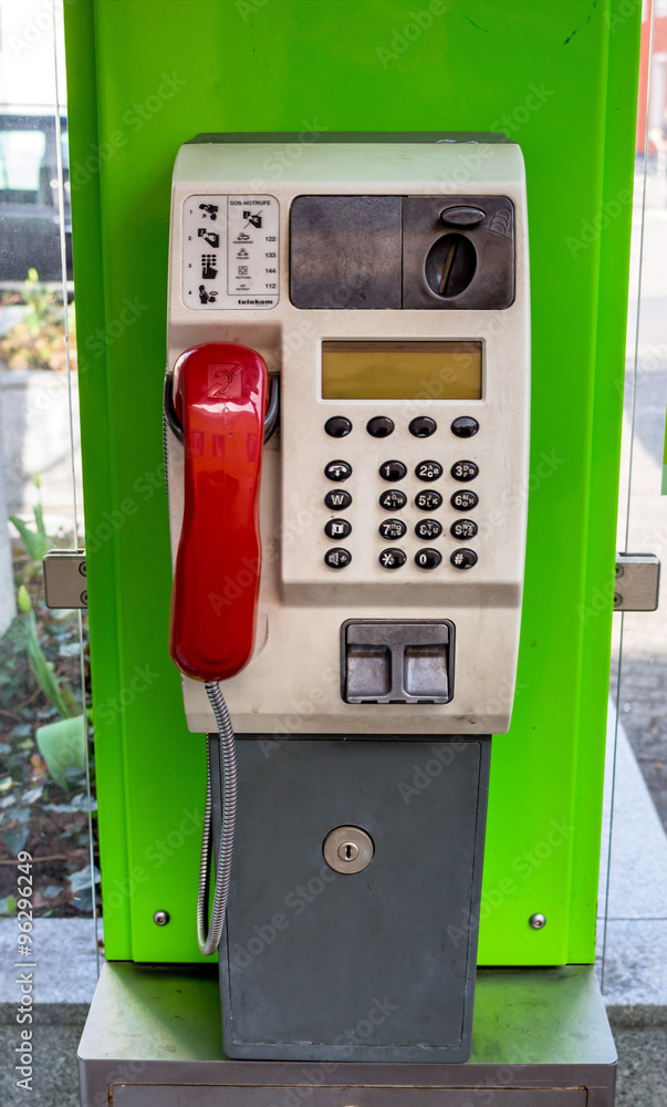 Telefonzelle der österreichischen Telekom Telefonzelle der österreichischen Telekom