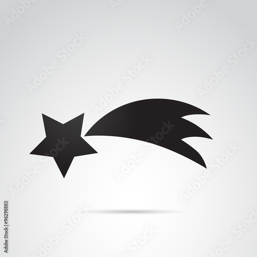 Bethlehem star vector icon.