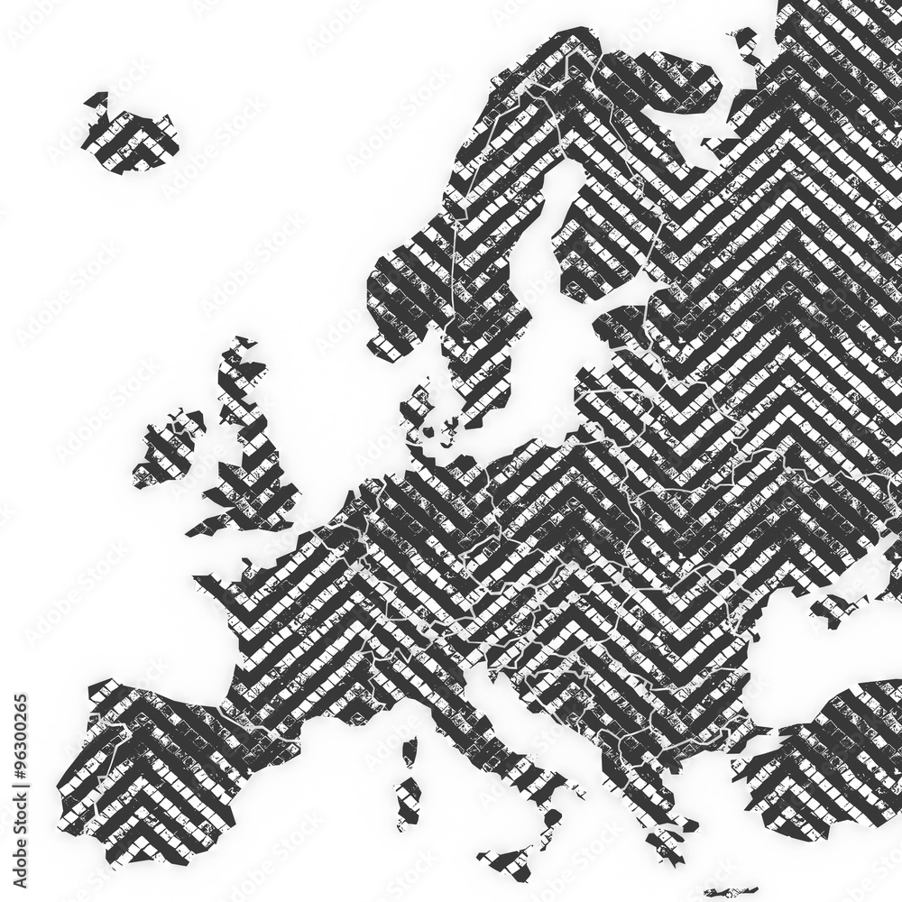Mappa Europa 3D texture Mappa Europa 3D texture
