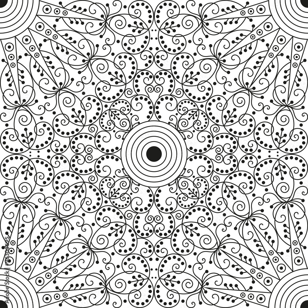 Fototapeta premium Abstract patterned background