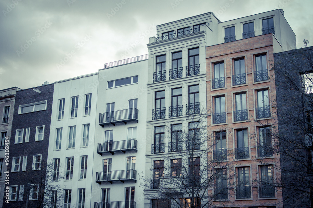 Fototapeta premium townhouse at berlin