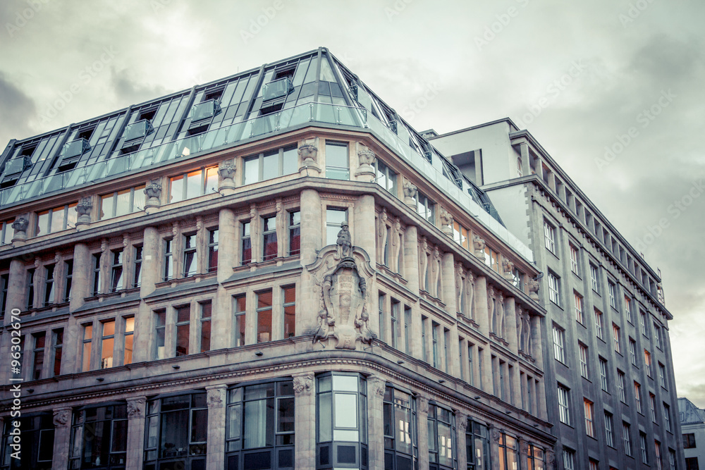 Fototapeta premium townhouse at berlin
