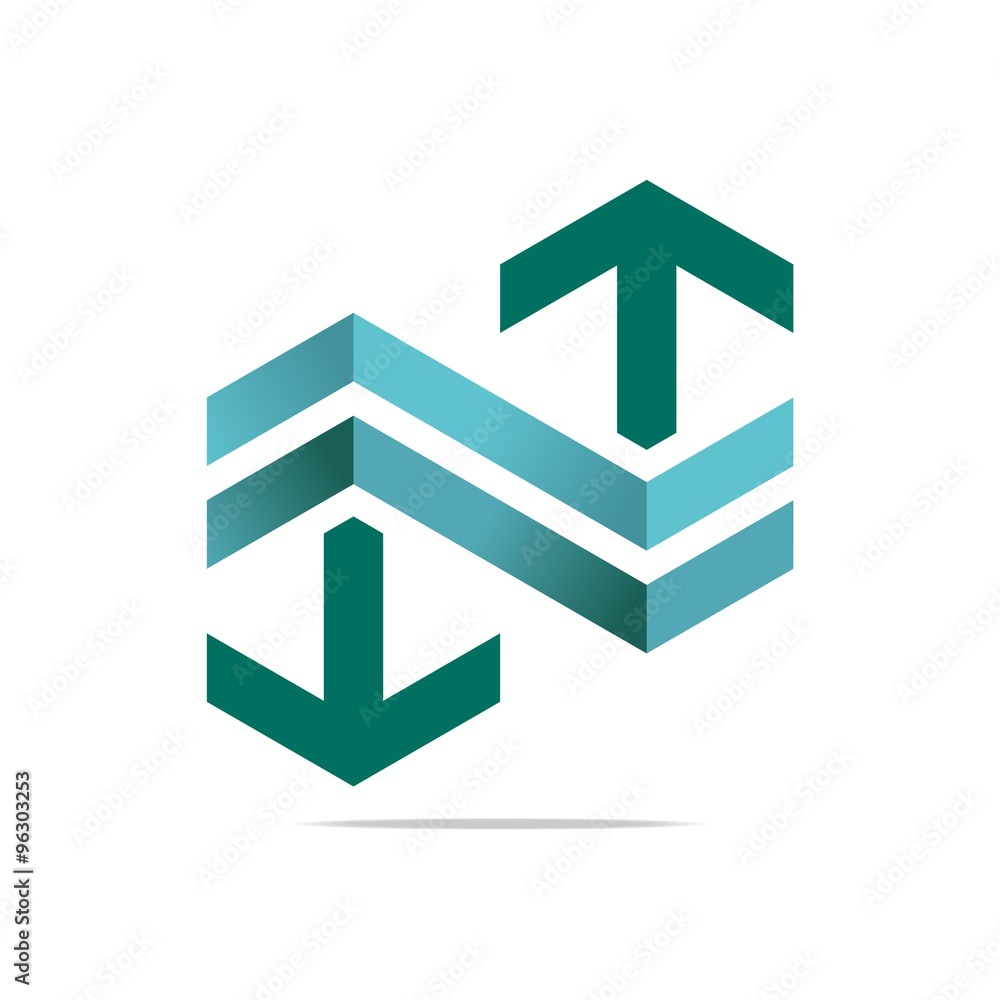 Logo Abstract Arrow Letter Line Design symbols Logo Abstract Arrow Letter Line Design symbols