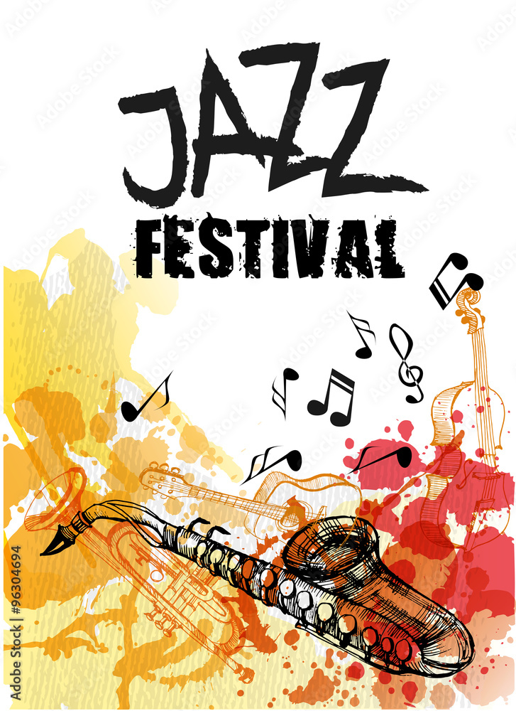 Obraz premium Jazz festival