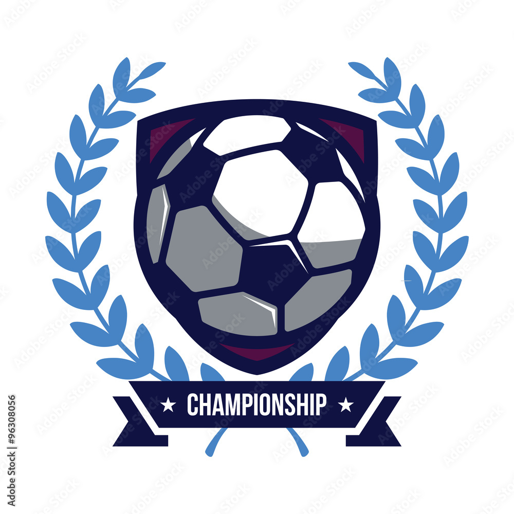 Obraz premium Soccer Logo Emblem