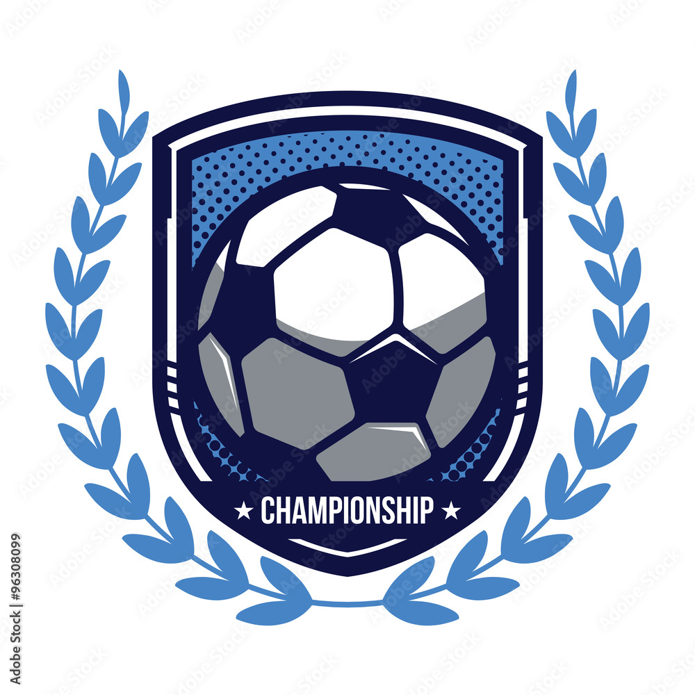 Obraz premium Soccer Logo Emblem