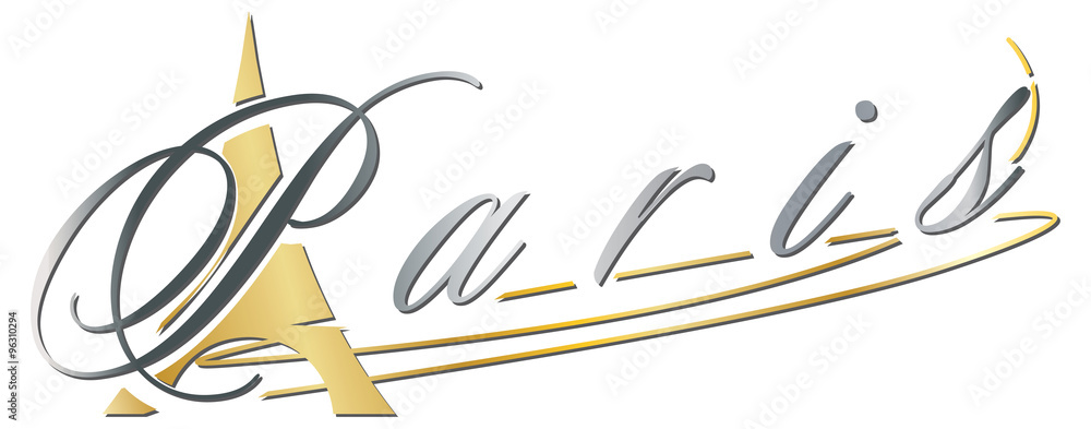 Logo Paris Stock Vector | Adobe Stock