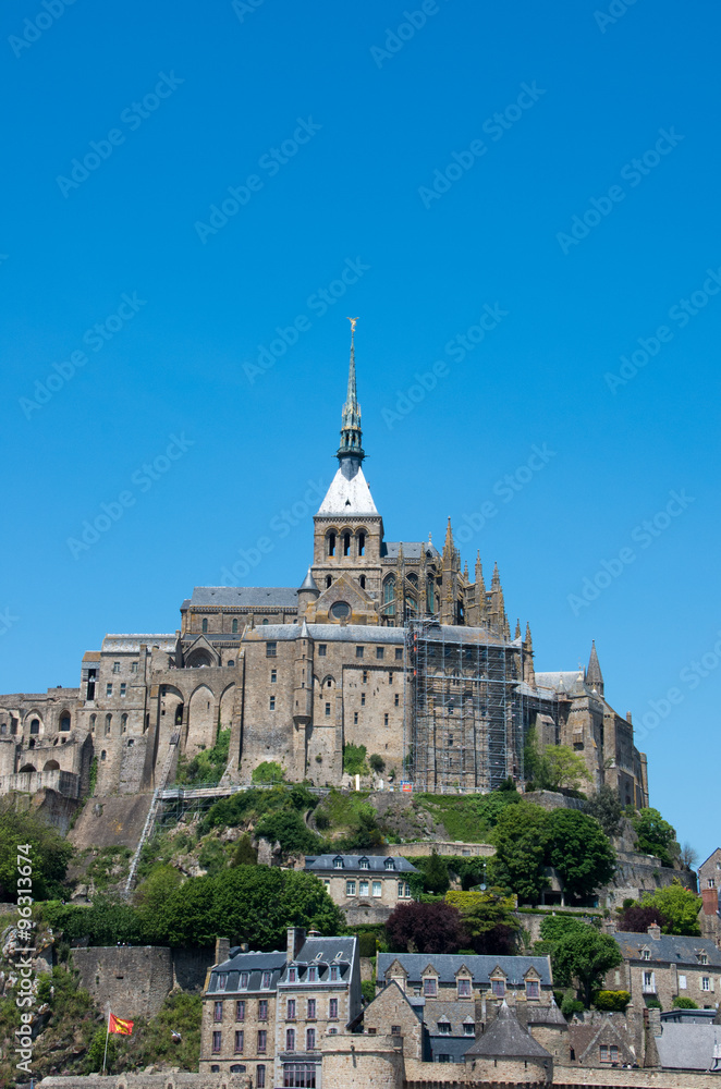Mont Saint Michel,landscape of France