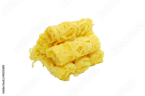Roti Jala - Traditional Malaysian cake.