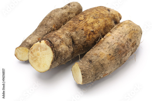 Cuadro en lienzo yam isolated on white background