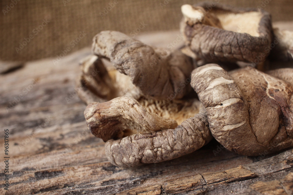 Dried shiitake mushroom Dried shiitake mushroom