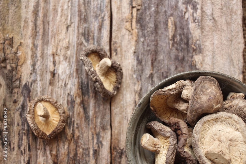 Dried shiitake mushroom Dried shiitake mushroom