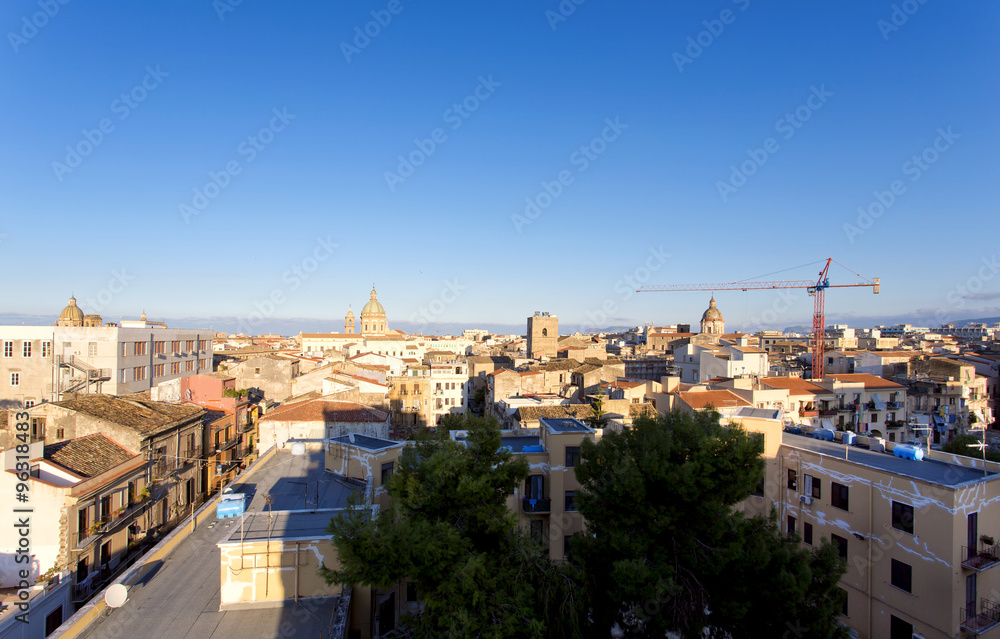 Panorama of the city of Palermo