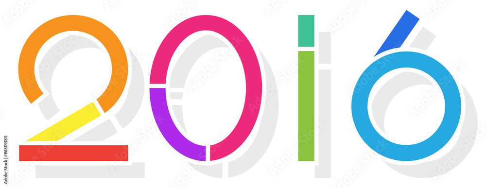 Obraz premium colorful 2016