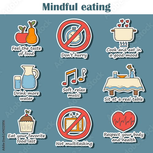 Mindful eating rules
