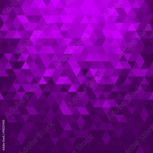 Purple Triangles Seamless Pattern