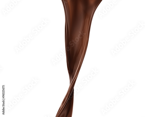 chocolate cocoa flow