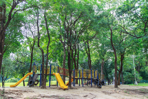Wallpaper Mural Colorful children playground Torontodigital.ca