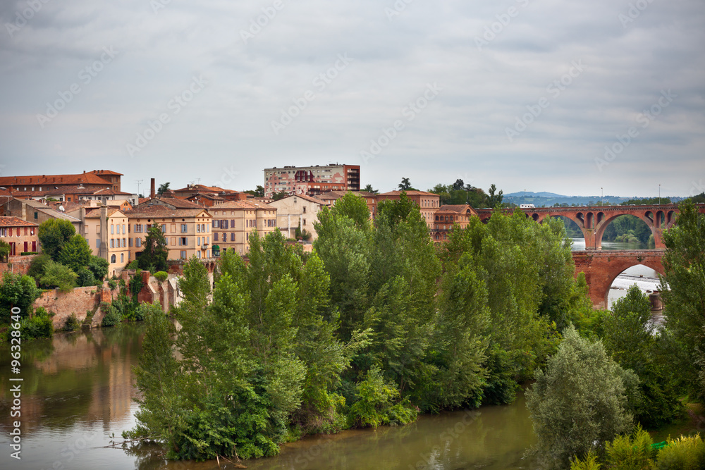 Old town of Albi, France