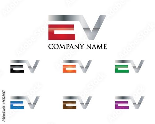E & V Letter Logo