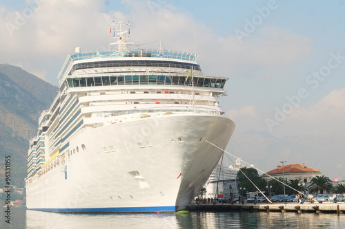 Kotor, Montenegro, November, 16, 2015: Cruise liner in Kotor, Montenegro © Dmitry Vereshchagin