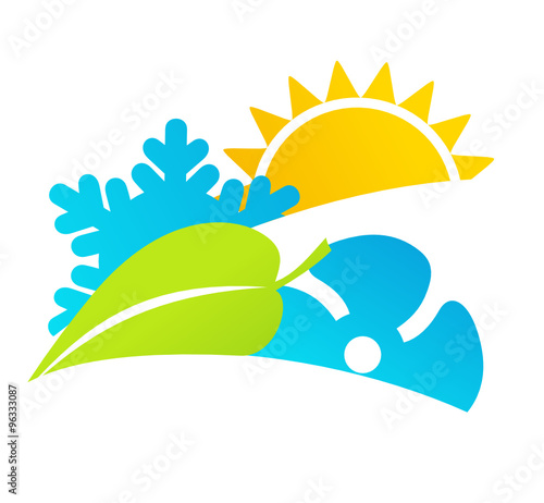 climatisation bannière logo