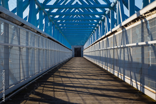 Metallic bridge crossing © mrstam