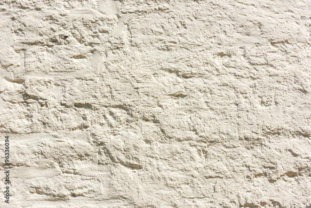 Fototapeta premium Old White Plaster Paint Wall Background