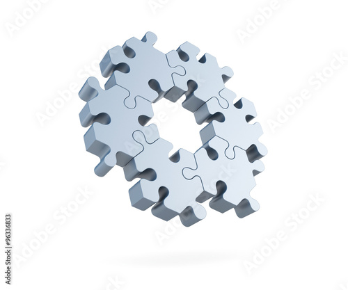 Hexagonal puzzles