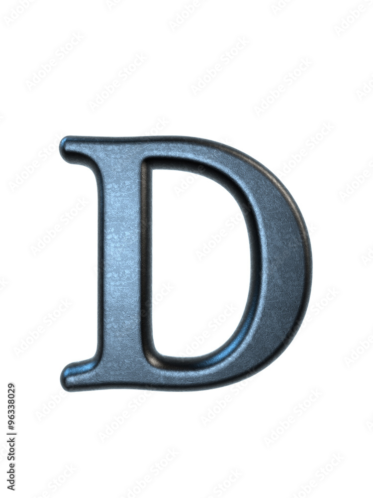 Alphabet letters 3D