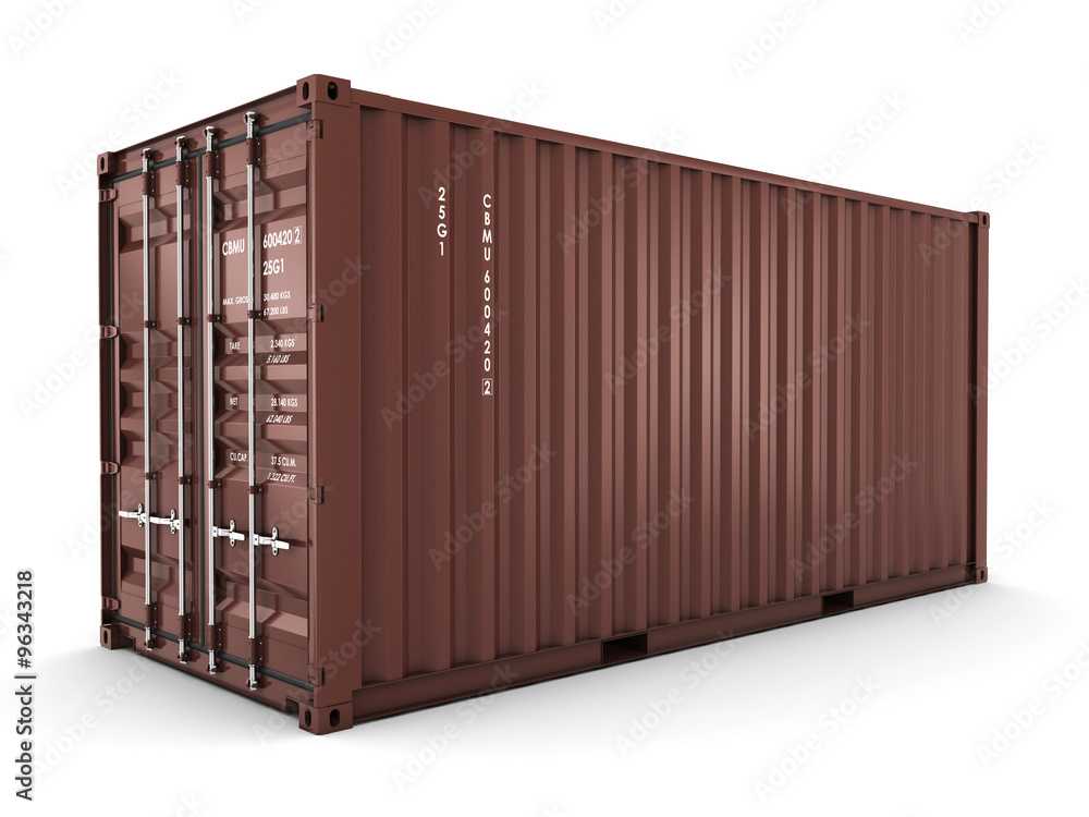 Isolated cargo container Isolated cargo container