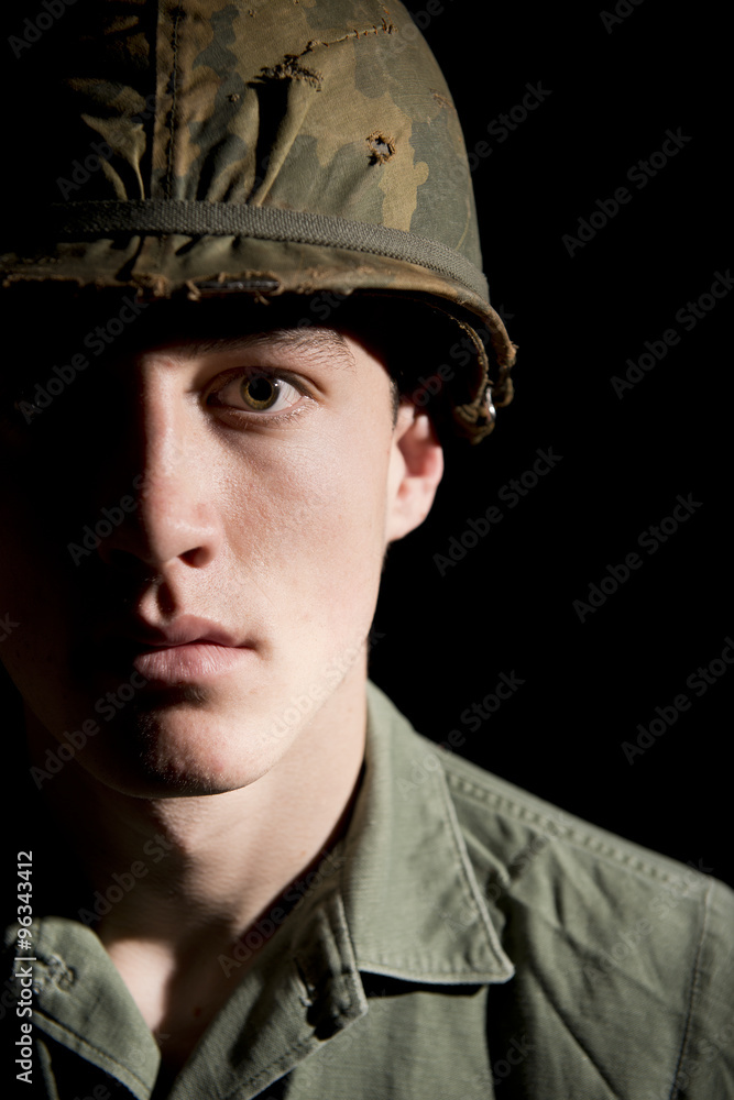 Vietnam War Era American Soldier Vietnam War Era American Soldier