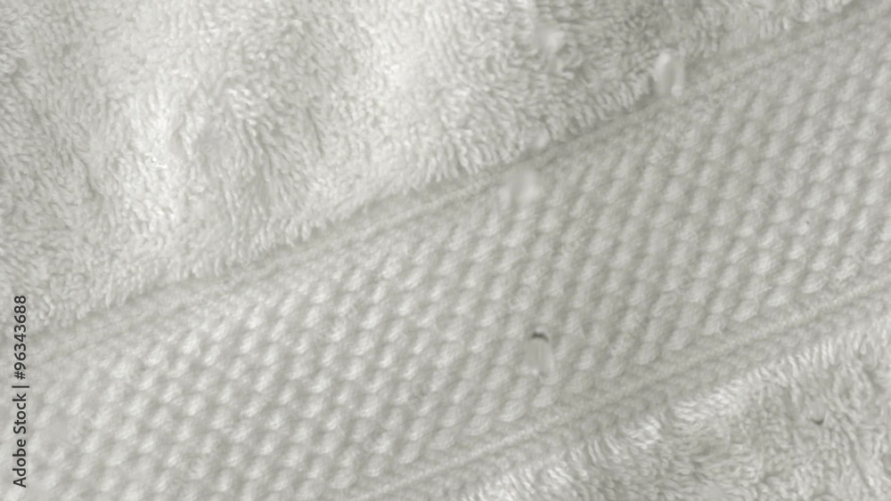 Water drop on towel shooting with high speed camera, phantom flex. Water drop on towel shooting with high speed camera, phantom flex.